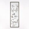 P Graham Dunn It is Well with my Soul Framed Individual Wood Wall Art