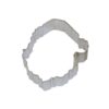 CybrTrayd 12-Piece Santa Face 3.75 in. Tinplated Steel Cookie Cutter & Recipe
