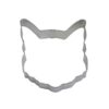 CybrTrayd 12-Piece Cat Face 3.5 in. Tinplated Steel Cookie Cutter & Recipe