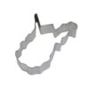 CybrTrayd 12-Piece West Virginia State Tinplate Steel Cookie Cutter & Recipe