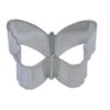 CybrTrayd 12-Piece Mini Butterfly Tinplated Steel Cookie Cutter & Recipe