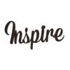 Lavish Home "Inspire" Metal Cutout Sign