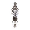LITTON LANE Antique Gold Flourished Iron Candle Sconce