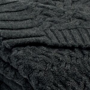 Safavieh Affinity Dark Grey Throw Blanket