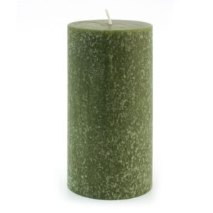 ROOT CANDLES 3 in. x 6 in. Timberline Dark Olive Pillar Candle