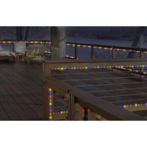 DEERPORT DECOR 80-Light 16 ft. LED Multi-Color Mini Rope Light TRUE-Tech 360-Degree Directional Shine