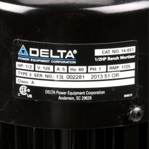 Delta 1/2 HP Bench Top Mortising Machine