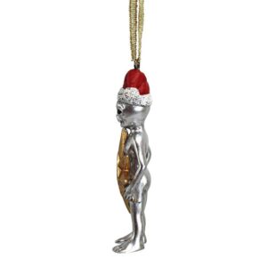 Design Toscano 3 in. Wiseman Star Christmas Alien Holiday Ornament (3-Piece)