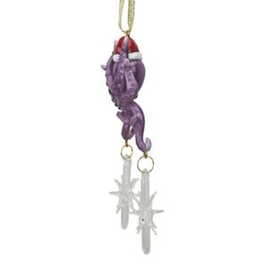 Design Toscano 5.5 in. Tenacious Tentacles Octopus Holiday Ornament