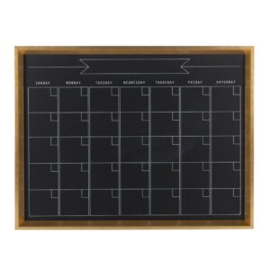 DesignOvation Calter Monthly Chalkboard Calendar Memo Board
