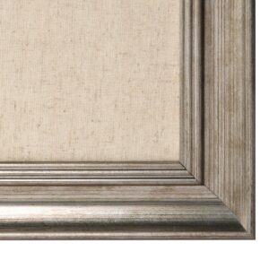 DesignOvation Macon Fabric Pinboard Memo Board