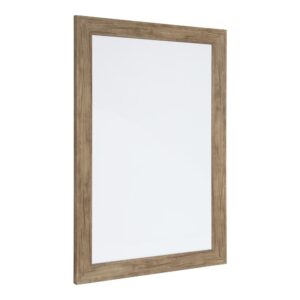 DesignOvation Beatrice Rustic Brown Dry Erase Memo Board