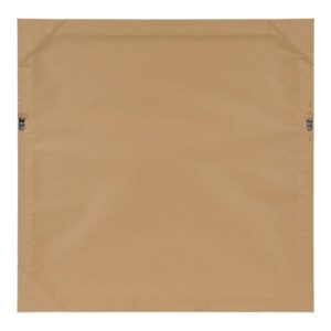 DesignOvation Bosc White Fabric Pinboard Memo Board