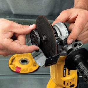 DEWALT 20-Volt MAX Cordless 4-1/2 in. to 5 in. Grinder, (2) 20-Volt 5.0Ah Batteries & Charger