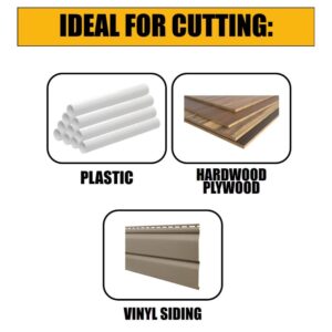 DEWALT 6-1/2 in. 90 T Steel Saw Blade (Vinyl/Panneling)