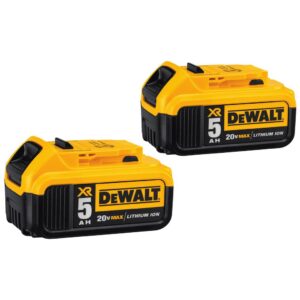 DEWALT 20-Volt MAX Cordless 6-1/2 in. Circular Saw with (2) 20-Volt Batteries 5.0Ah & Charger