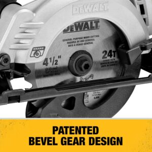 DEWALT ATOMIC 20-Volt MAX Cordless Brushless 4-1/2 in. Circular Saw with (1) 20-Volt Battery 5.0Ah