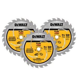 DEWALT FLEXVOLT 60-Volt MAX Cordless Brushless 7-1/4 in. Circular Saw, (1) FLEXVOLT 6.0Ah Battery, Recip Saw & Circ Blade Set