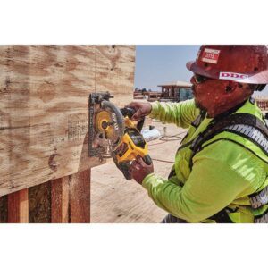 DEWALT FLEXVOLT 60-Volt MAX Cordless Brushless 7-1/4 in. Wormdrive Style Circular Saw with (1) FLEXVOLT 6.0Ah Battery