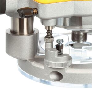 DEWALT 2-1/4 HP Electronic Variable Speed Fixed Base and Plunge Router Combo Kit with Soft Start