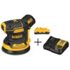 DEWALT 20-Volt MAX XR Cordless Brushless 5 in. Random Orbital Sander with (1) 20-Volt Battery 3.0Ah & Charger