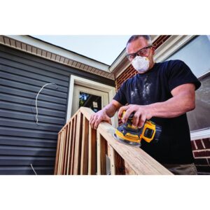 DEWALT 20-Volt MAX XR Cordless Brushless 5 in. Random Orbital Sander with (1) 20-Volt Battery 3.0Ah & Charger