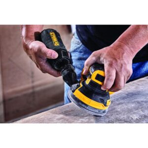 DEWALT 20-Volt MAX XR Cordless Brushless 5 in. Random Orbital Sander with (1) 20-Volt Battery 2.0Ah & Charger