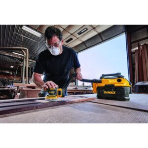 DEWALT 20-Volt MAX XR Cordless Brushless 5 in. Random Orbital Sander with (1) 20-Volt Battery 2.0Ah & Charger