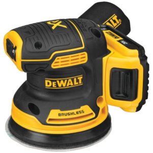 DEWALT 20-Volt MAX XR Cordless Brushless 5 in. Random Orbital Sander with (1) 20-Volt Battery 2.0Ah & Jigsaw