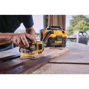 DEWALT 20-Volt MAX XR Cordless Brushless 5 in. Random Orbital Sander with (1) 20-Volt Battery 5.0Ah & Charger