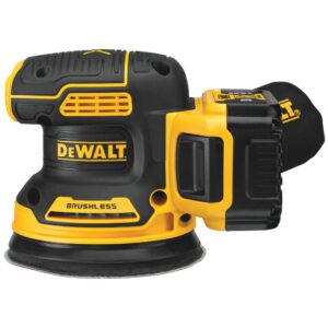 DEWALT 20-Volt MAX XR Cordless Brushless 5 in. Random Orbital Sander with (1) 20-Volt Battery 5.0Ah & Charger