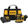 DEWALT 20-Volt MAX XR Cordless Brushless 5 in. Random Orbital Sander with (1) 20-Volt Battery 5.0Ah & Charger