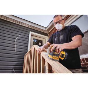 DEWALT 20-Volt MAX XR Cordless Brushless 5 in. Random Orbital Sander with (1) 20-Volt Battery 5.0Ah & Charger