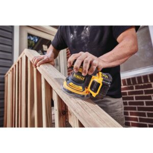 DEWALT 20-Volt MAX XR Cordless Brushless 5 in. Random Orbital Sander with (1) 20-Volt Battery 5.0Ah & Charger