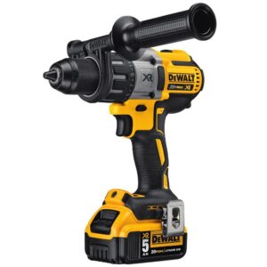 DEWALT 20-Volt MAX XR Cordless Brushless 3-Speed 1/2 in. Hammer Drill with (2) 20-Volt 5.0Ah Batteries & Charger