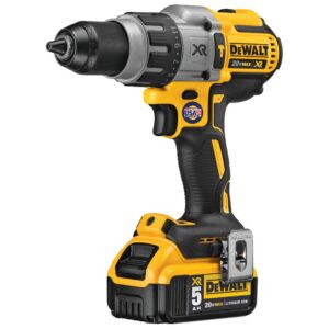 DEWALT 20-Volt MAX XR Cordless Brushless 3-Speed 1/2 in. Hammer Drill with (2) 20-Volt 5.0Ah Batteries & Reciprocating Saw