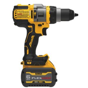 DEWALT 20-Volt MAX Cordless Brushless 1/2 in. Hammer Drill/Driver with FLEXVOLT ADVANTAGE with (1) FLEXVOLT 6.0Ah Battery