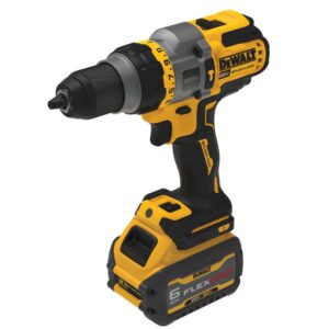DEWALT 20-Volt MAX Cordless Brushless 1/2 in. Hammer Drill/Driver with FLEXVOLT ADVANTAGE with (1) FLEXVOLT 6.0Ah Battery