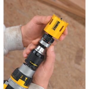 DEWALT 7/16 in. Shank Quick Change Mandrel Fits Hole Saws 1-1/4 in. - 6 in.