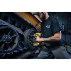 DEWALT 20-Volt MAX XR Cordless Brushless 1/2 in. High Torque Impact Wrench Detent Pin, (1) 20-Volt 5.0Ah Battery & Charger