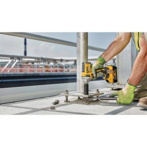 DEWALT 20-Volt MAX XR Cordless Brushless 1/2 in. Mid-Range Impact Wrench Detent Pin, Tool Connect & (2) 20-Volt 5.0Ah Batteries