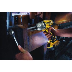 DEWALT 20-Volt MAX XR Cordless Brushless 1/2 in. High Torque Impact Wrench with Detent Pin Anvil, (1) 20-Volt 5.0Ah Battery