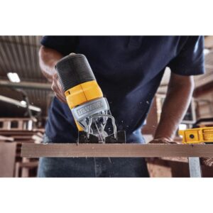 DEWALT 20-Volt MAX XR Cordless Brushless Jigsaw with Brushless Router, (1) 20-Volt 5.0Ah Battery & Charger