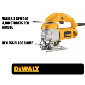 DEWALT 5.5 Amp Corded Jig Saw Kit