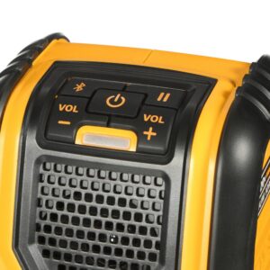 DEWALT 20-Volt/12-Volt Max Bluetooth Speaker
