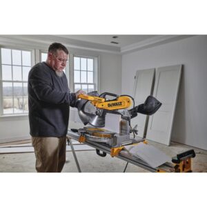 DEWALT 15 Amp Corded 12 in. Double-Bevel Compound Miter Saw with Cutline LED