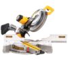 DEWALT 15 Amp Corded 12 in. Double Bevel Sliding Compound Miter Saw with XPS technology, Blade Wrench & Material Clamp