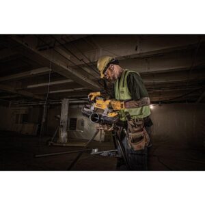 DEWALT 20-Volt MAX XR Cordless Brushless Deep Cut Band Saw with 1-1/2 in. Die Grinder & (1) 20-Volt Battery 5.0Ah & Charger