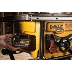 DEWALT FLEXVOLT 60-Volt MAX Cordless Brushless 8-1/4 in. Table Saw Kit (Tool-Only)