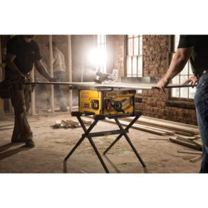 DEWALT FLEXVOLT 60-Volt MAX Cordless Brushless 8-1/4 in. Table Saw Kit (Tool-Only)